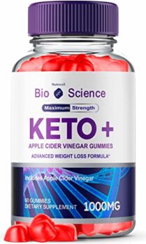 Bio Science Keto ACV Gummies BioScience - Advanced Formula ACV for Health Keto Shark Gummy Bears Apple Cider Vinegar Tank Dietary Supplement