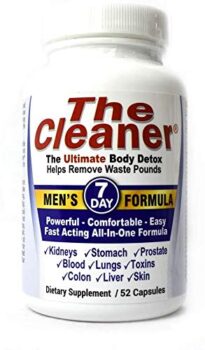 Century Systems The Cleaner Detox, Powerful 7-Day Complete Internal Cleansing Formula for Men, Support Digestive Health, 52 Vegetarian Capsules